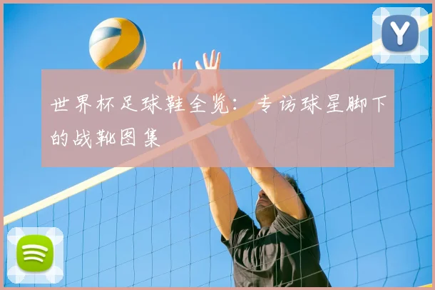 世界杯足球鞋全览:专访球星脚下的战靴图集