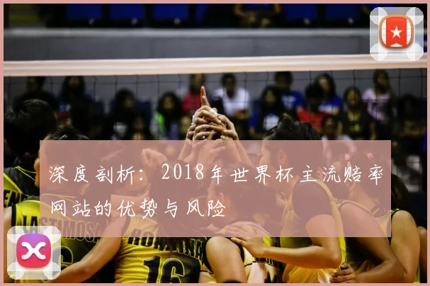 深度剖析:2018年世界杯主流赔率网站的优势与风险