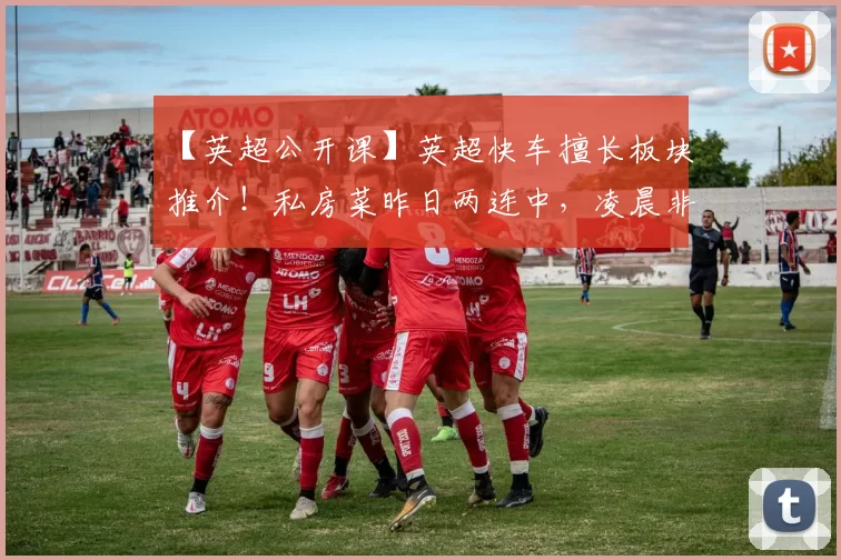 【英超公开课】英超快车擅长板块推介！私房菜昨日两连中，凌晨非洲杯、英超加推